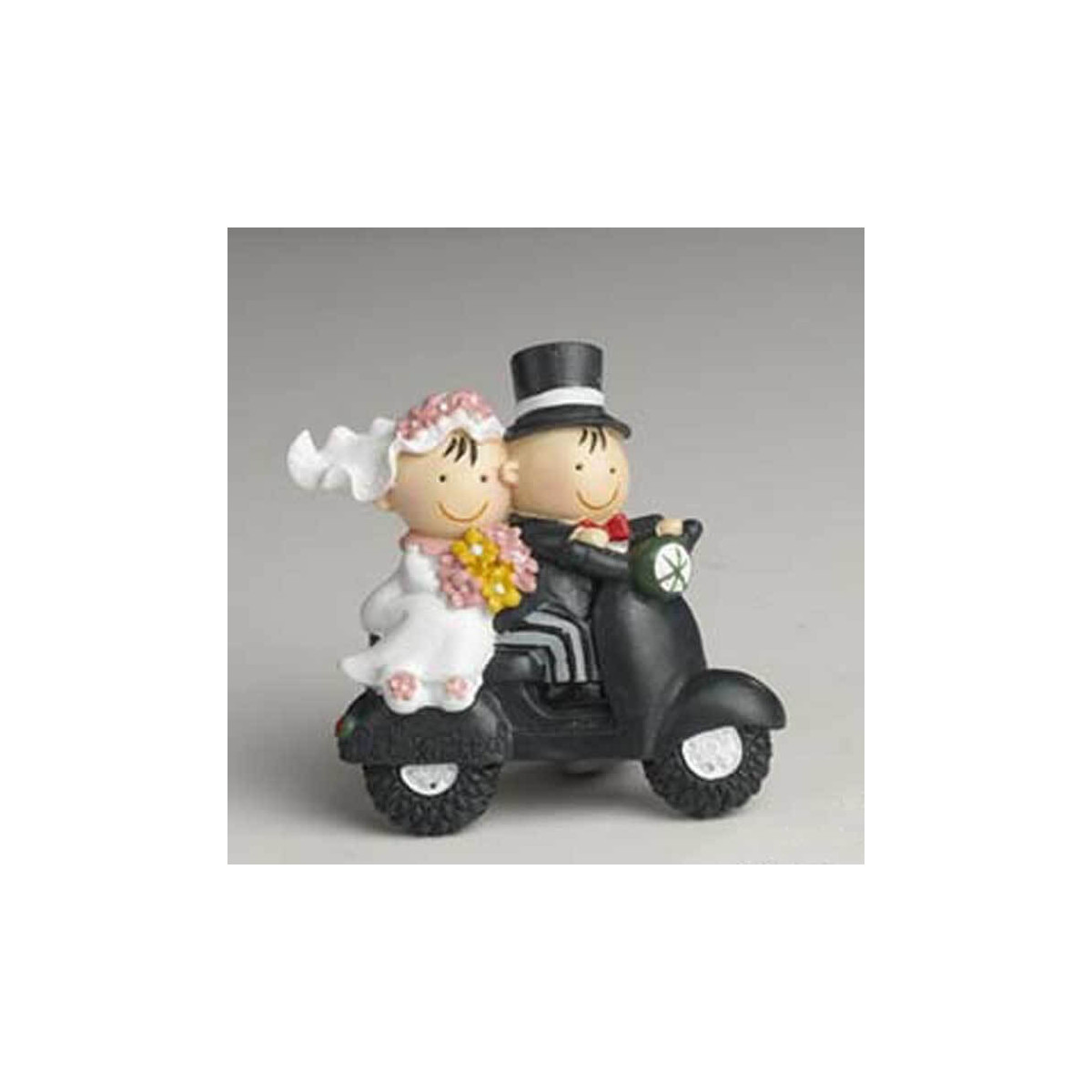 Magnete con figura di sposi di matrimonio