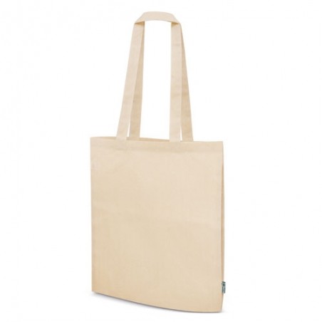 Borsa manico in cotone organico