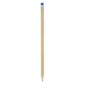 Matita con gomma color blu