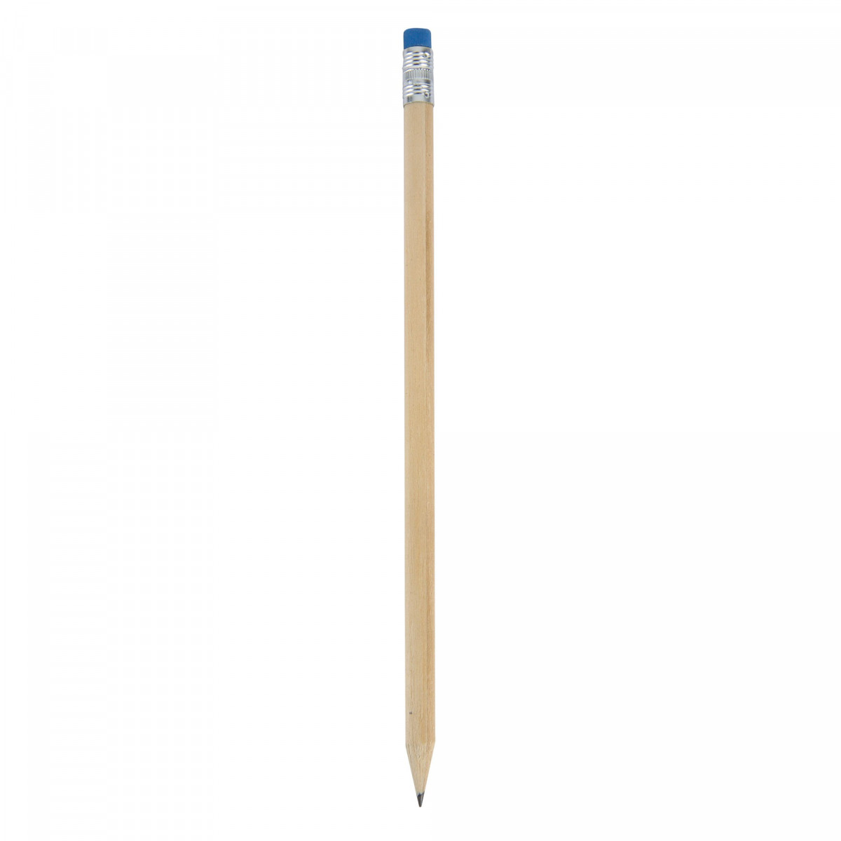 Matita con gomma color blu
