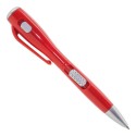 Penna a sfera rossa originale con torcia