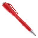 Penna a sfera rossa originale con torcia