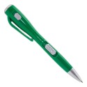 Penna verde originale con torcia