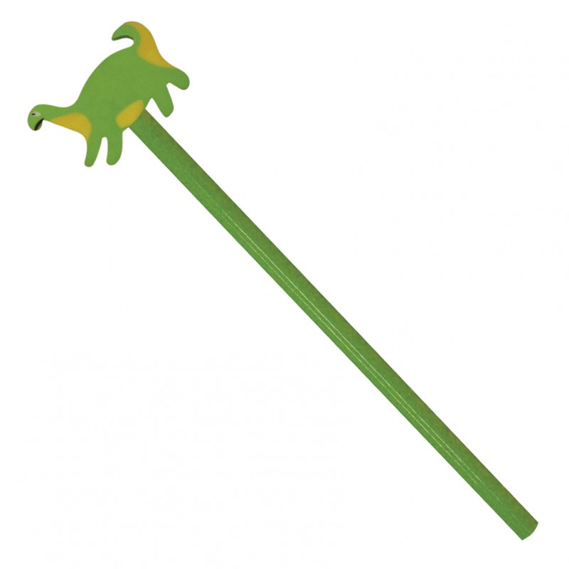 Dinosauro di matita di legno