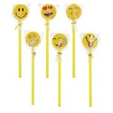 Matite con emoticoni Confezione da 6 unità