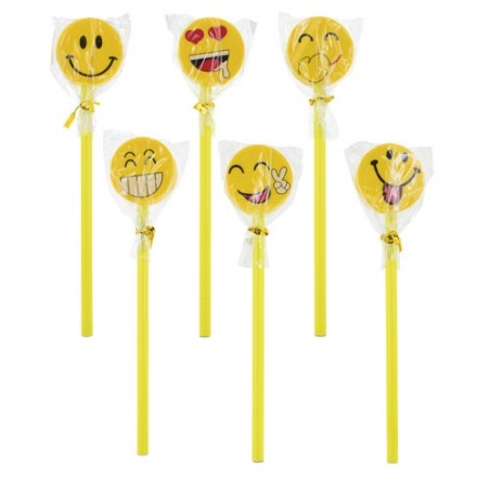 Matite con emoticoni Confezione da 6 unità