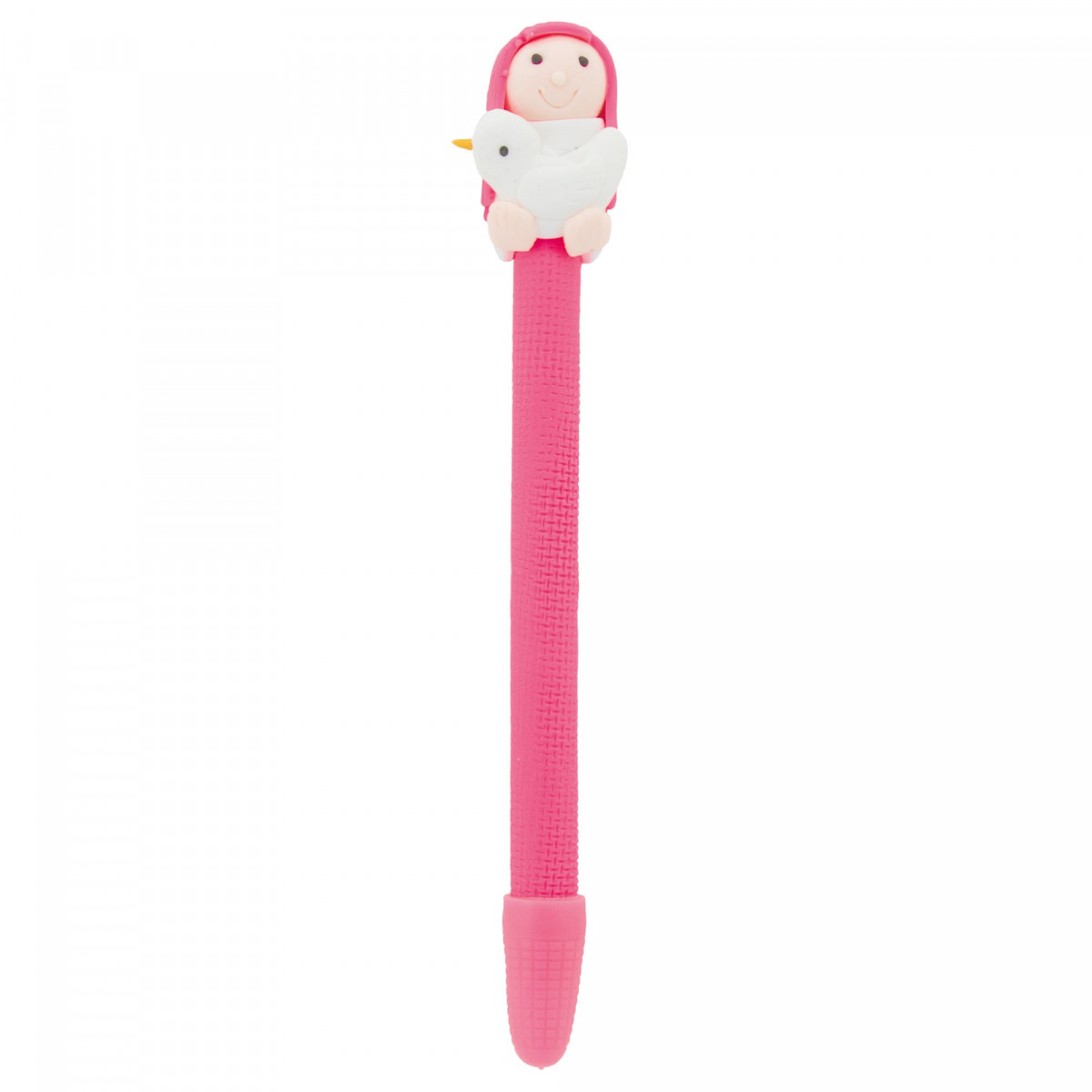Penna rosa comunione bambina