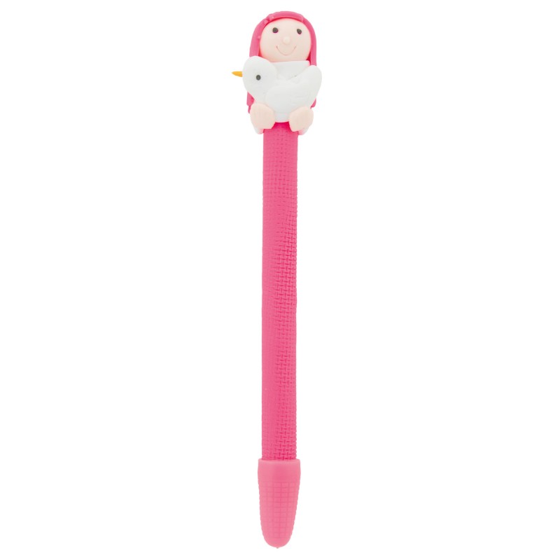 Penna rosa comunione bambina
