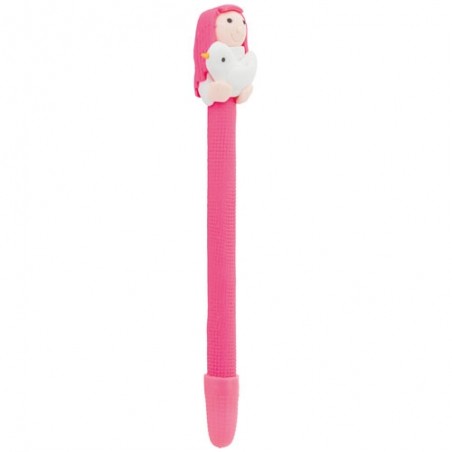 Penna rosa comunione bambina