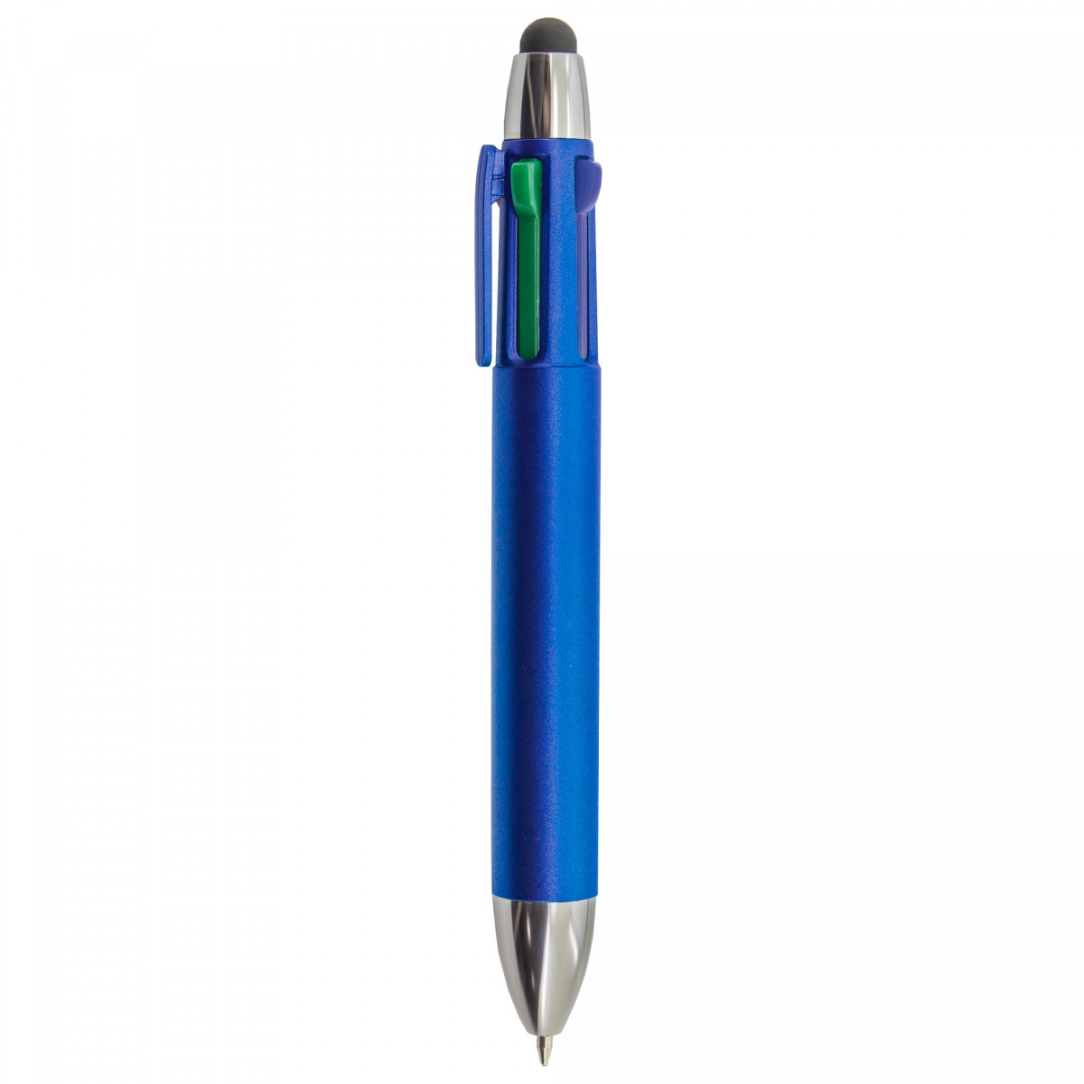 Penna blu con quattro colori
