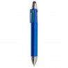 Penna blu con quattro colori