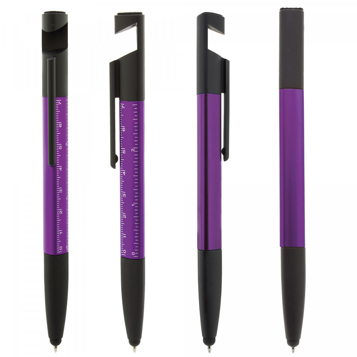 Penna multifunzione viola