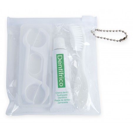 Set dentale con borsa bianca