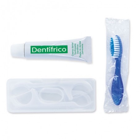 Set dentale con borsa bianca
