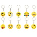 Portachiavi Emoji Divertenti – Set da 10 Unità