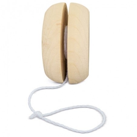 Yo-Yo in Legno Naturale Dettaglio Classico ed Ecologico per Eventi Speciali