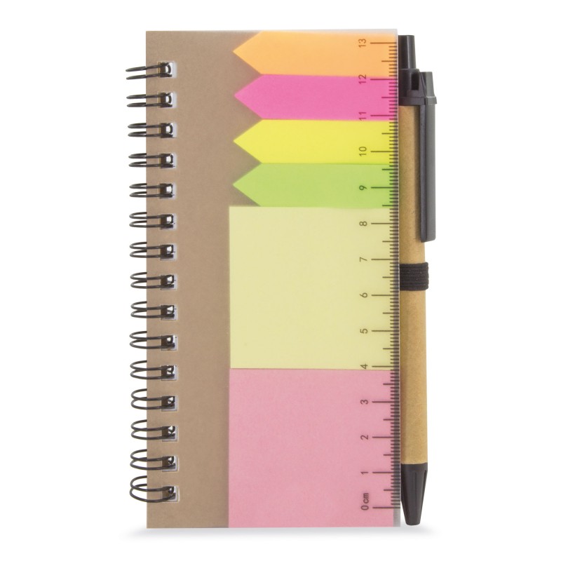 Blocco note con note adesive