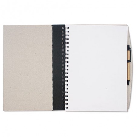 Quaderno A4 in cartone riciclato