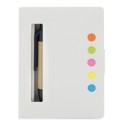 Blocco note con penna