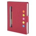 Blocco note con penna