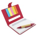 Blocco note con penna