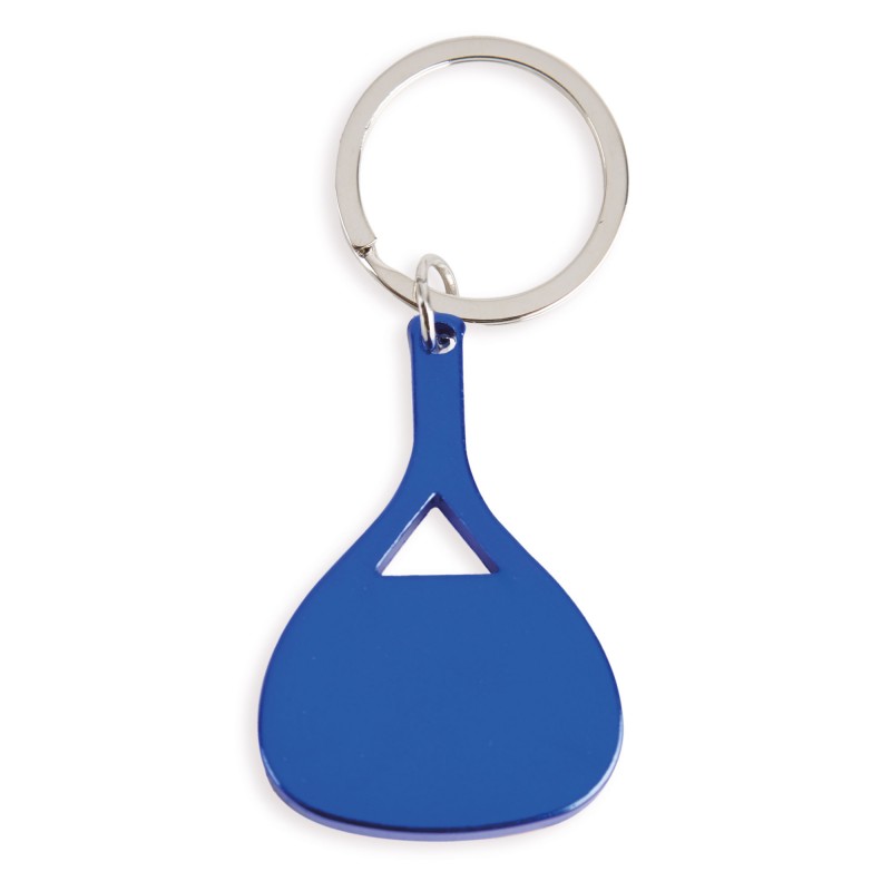 Portachiavi in Alluminio a Forma di Pala da Paddle Leggero e Originale