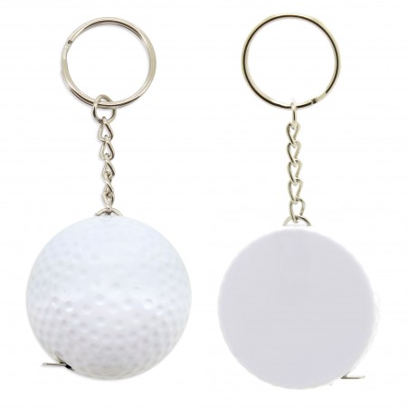Portachiavi pallina da golf con metro