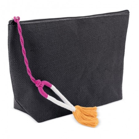Necessaire in juta laminata lipy