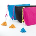 Necessaire in juta laminata lipy
