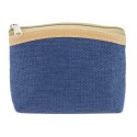 Portafoglio blu navy