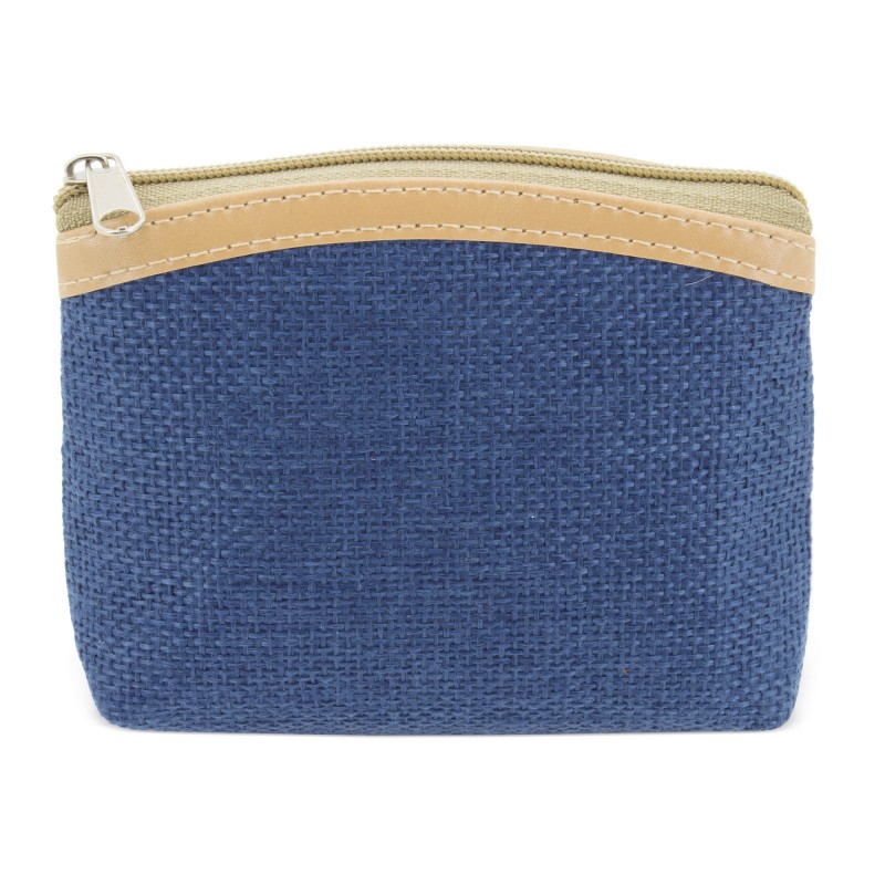 Portafoglio blu navy