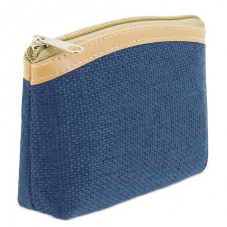 Portafoglio blu navy