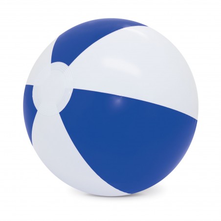 Palla da spiaggia bianca e blu