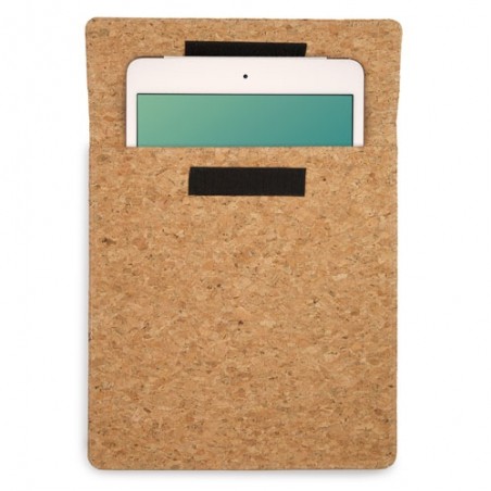 Custodia per tablet in sughero naturale