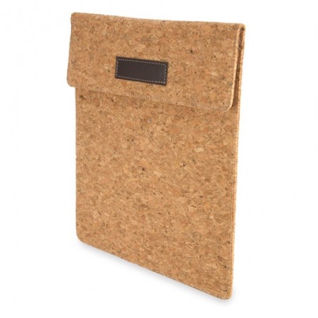 Custodia per tablet in sughero naturale
