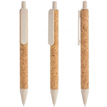Penna Ecologica con Sughero e Fibra di Grano Design Sostenibile ed Elegante
