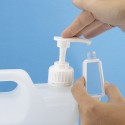 Bottiglia di gel idroalcolico con custodia in silicone ricaricabile