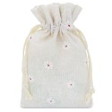 "Borsa di cotone fiori"