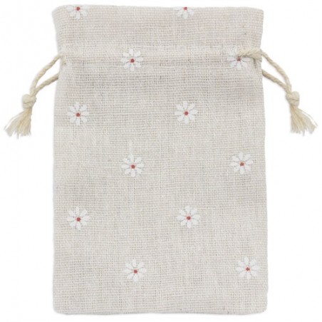 "Borsa di cotone fiori"