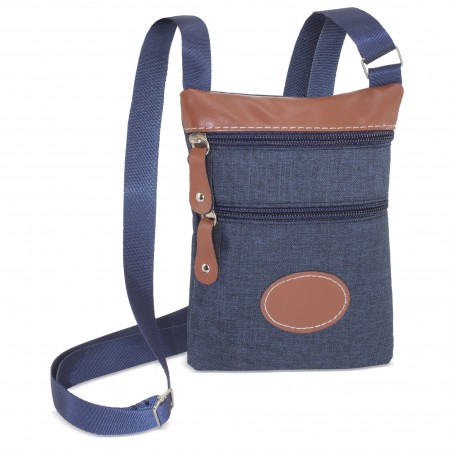 Originale e pratica borsa a tracolla con tracolla regolabile