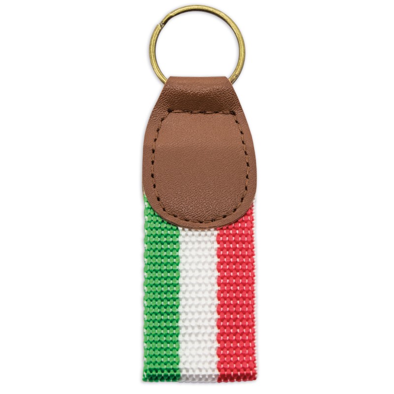 Portachiavi milan flag italy
