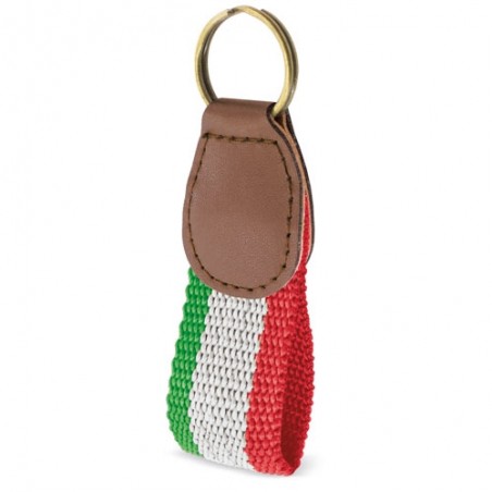 Portachiavi milan flag italy