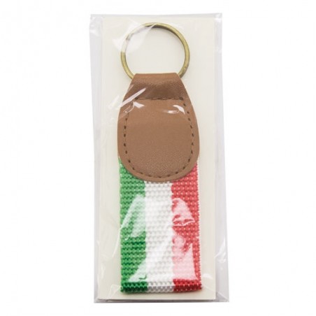 Portachiavi milan flag italy