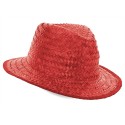 Cappello di paglia intrecciata Il complemento perfetto per celebrazioni all'aperto