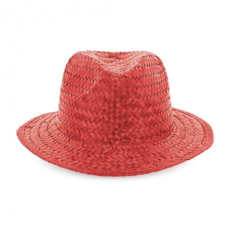 Cappello di paglia intrecciata Il complemento perfetto per celebrazioni all'aperto