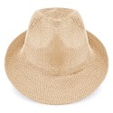 Cappello a tesa larga marrone