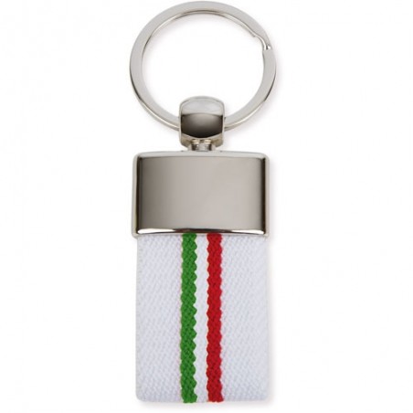 Portachiavi con cintura bandiera italia