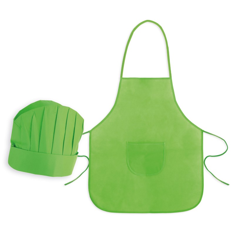 Cappello da cuoco per bambini con nome ricamato
