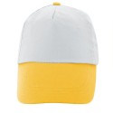 Cappellino con velcro bicolore