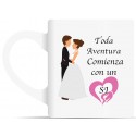 Tazze sublimate per il matrimonio